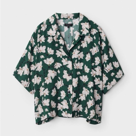 rag & bone Tops - Rag & Bone NY green button down